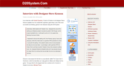 Desktop Screenshot of d20system.com